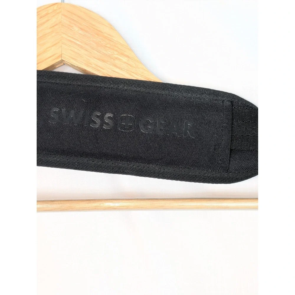 SwissGear Laptop Messenger Bag Black Padded Briefcase Shoulder Case 16